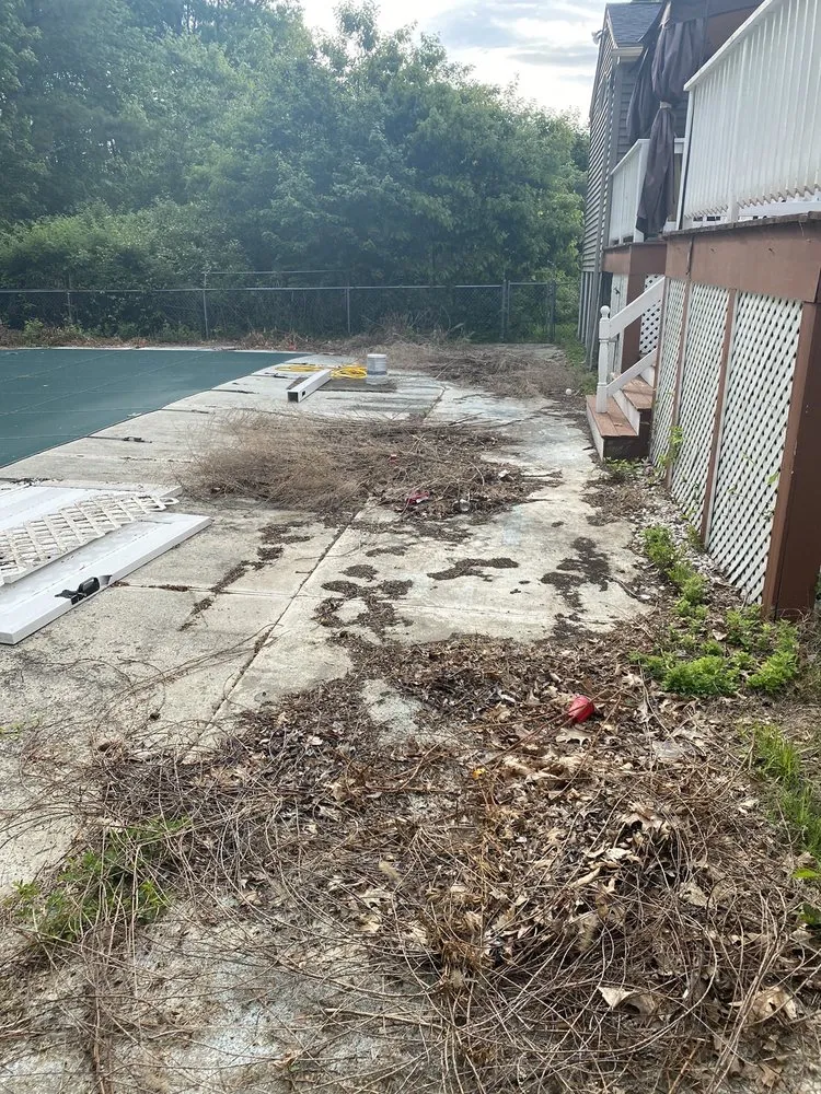 Custom landscape installation in Brookfield, MA - T A Services Lawn Care and Design