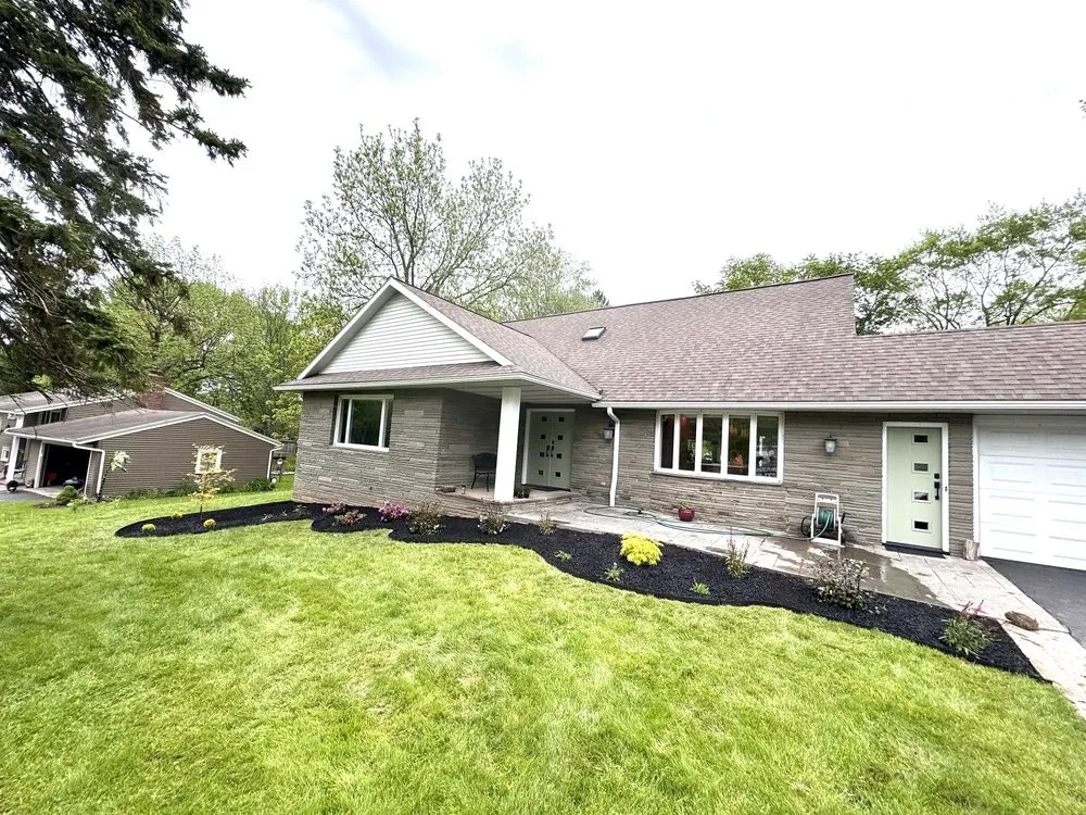 Local landscape installation in Macedon, NY - T A Stone Works & Landscaping