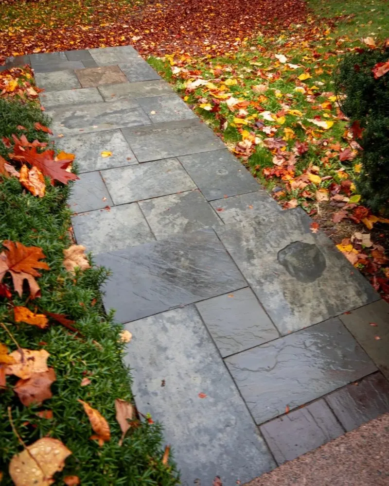 Custom residential landscaping in Macedon, NY by T A Stone Works & Landscaping