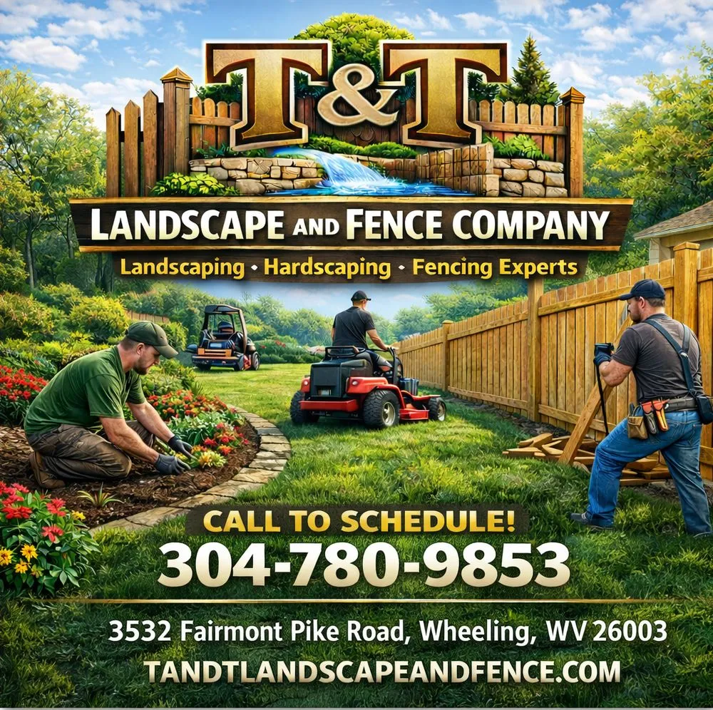Reliable garden landscaping experts serving Wheeling, WV - T and T Landscape and Fence