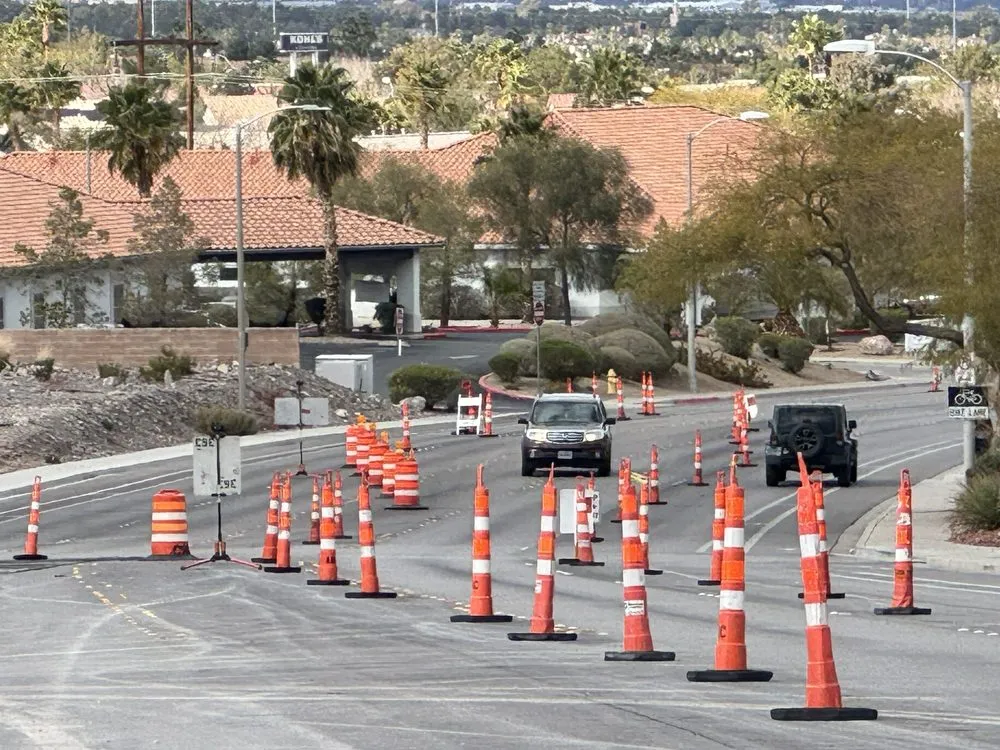 Professional landscape installation with custom design in Las Vegas, NV by T B Construction