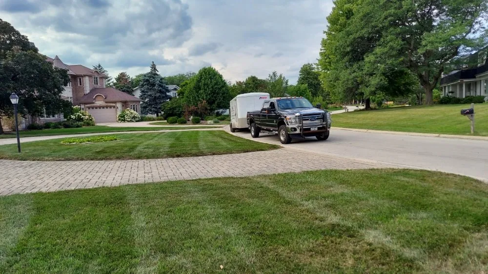 Professional lawn mowing service in Downers Grove, IL by T B K Landscape Services