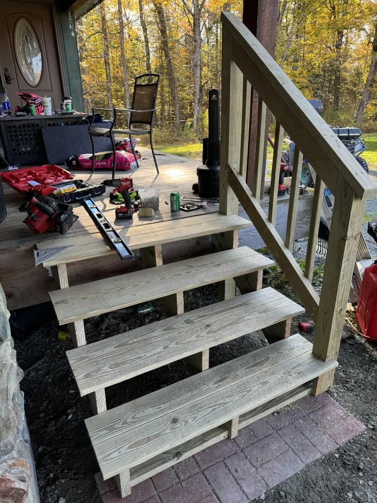 Custom garden landscaping in Wolcott, VT by T C Property Maintenance