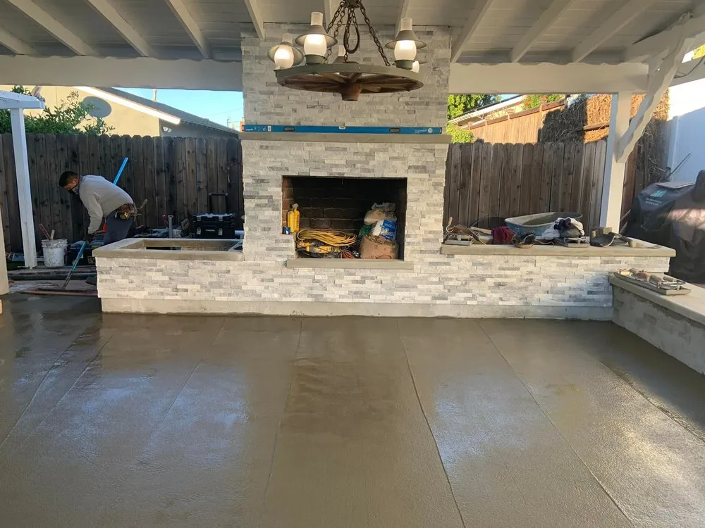 Professional lawn mowing service for residential properties across Menifee, CA - T Concrete Related and Masonry Construction