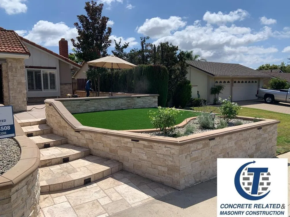 Affordable yard maintenance in Menifee, CA - T Concrete Related and Masonry Construction