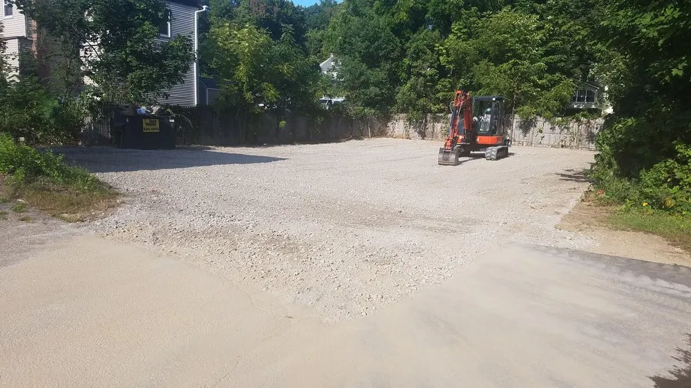 Professional landscape installation in Belmont, NH - T Fletcher Excavation & Snow Plowing