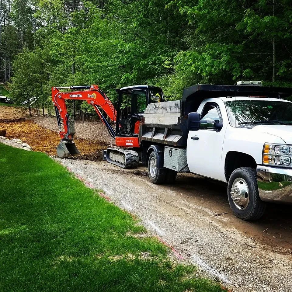 Trusted landscape design in Belmont, NH by T Fletcher Excavation & Snow Plowing