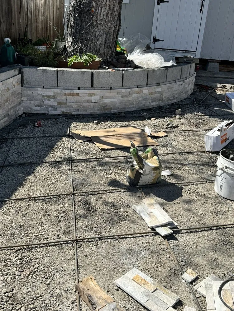 Custom landscape design in San Leandro, CA by T. Hoang Landscaping