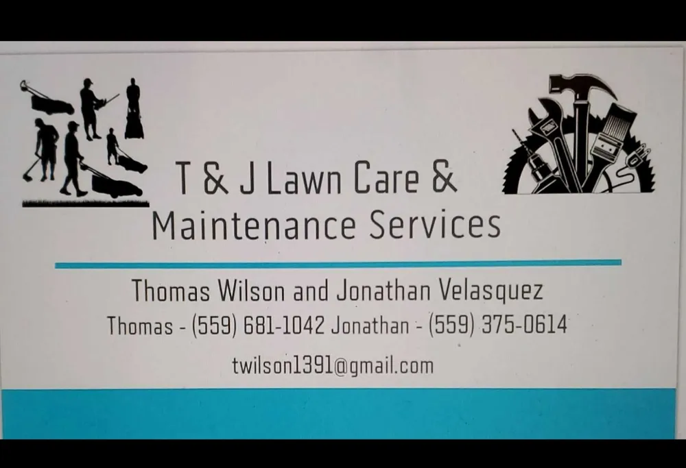 Custom yard maintenance in Fresno, CA - T& J  Lawn Care & Maintenance Services