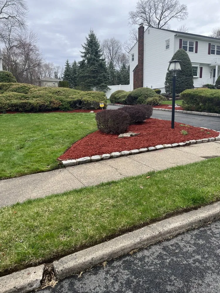 Professional yard maintenance for residential properties in Montville, NJ by T Landscaping