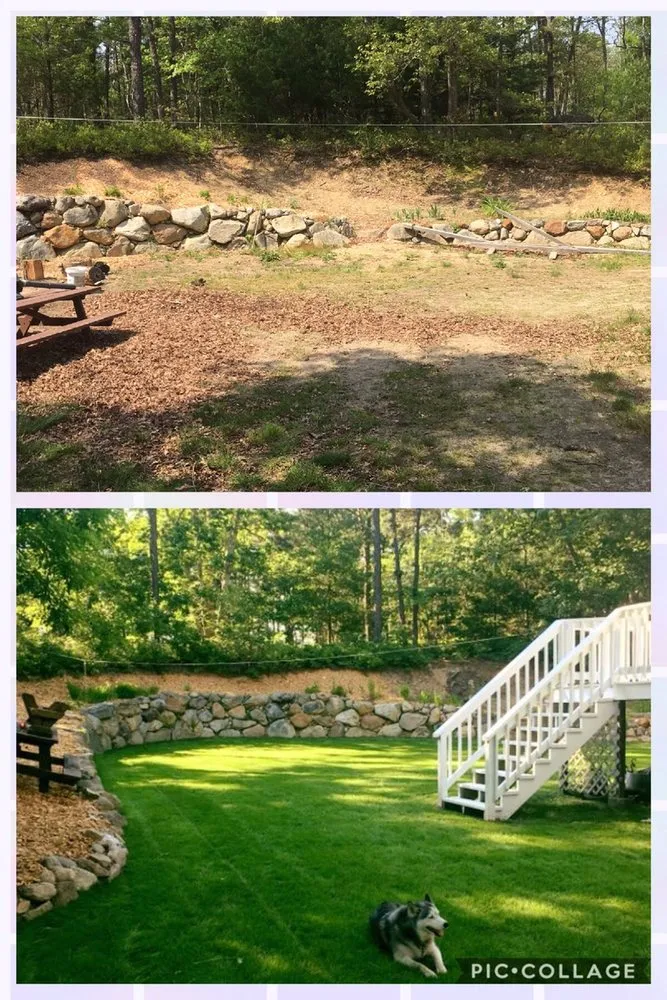 Top-rated garden landscaping in Bourne, MA by T-Moore Landscaping
