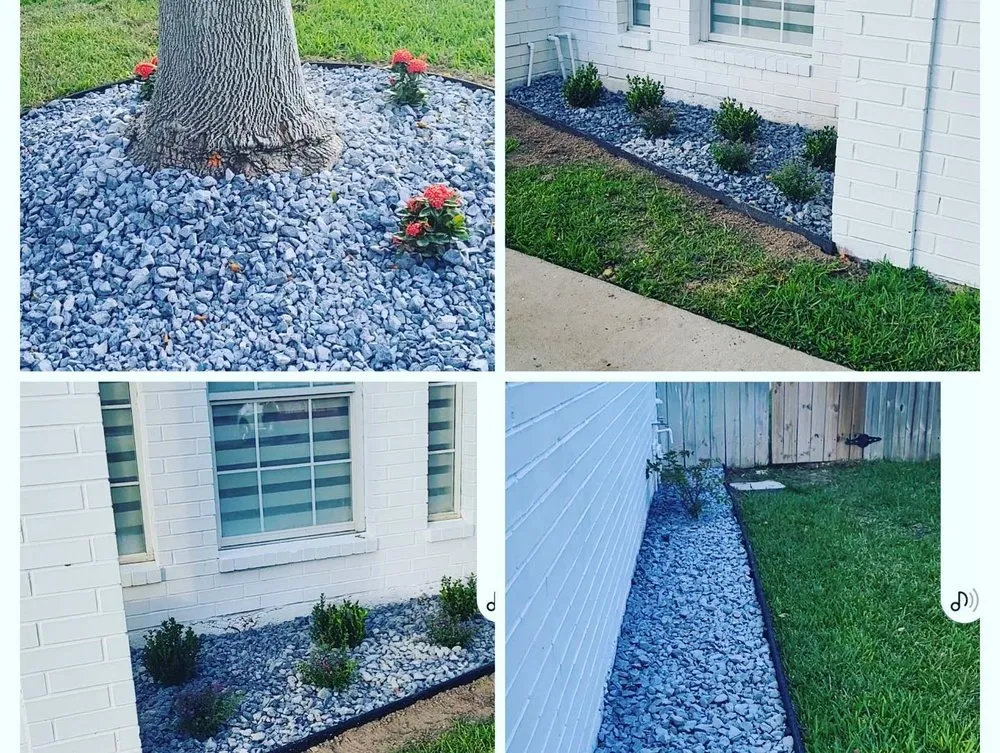 Local landscape design for residential properties in Brownsville, TX by T Rex Dump Trucks