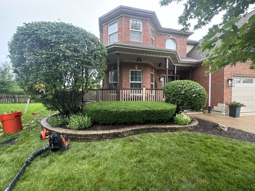 Professional landscape installation in Aurora, IL by T-Rex Exteriors