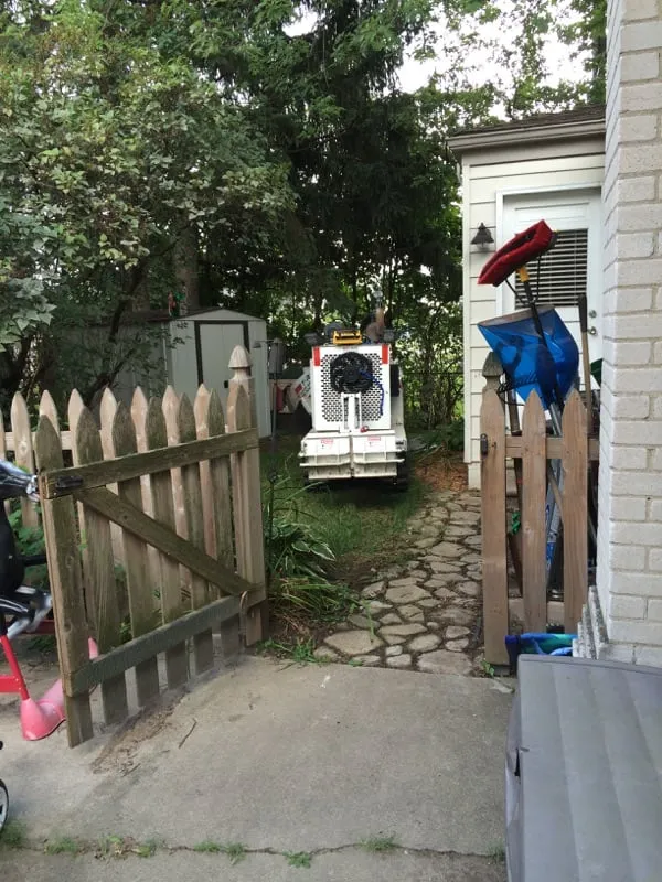 Custom landscape installation in Commerce Twp, MI - T-Rox Stump Grinding