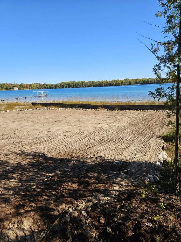 Affordable landscape design in Presque Isle, MI - T &T Excavating and Property Services