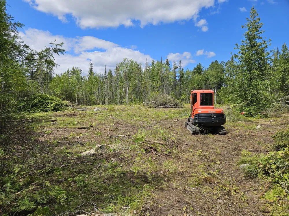 Custom yard maintenance in Presque Isle, MI by T &T Excavating and Property Services