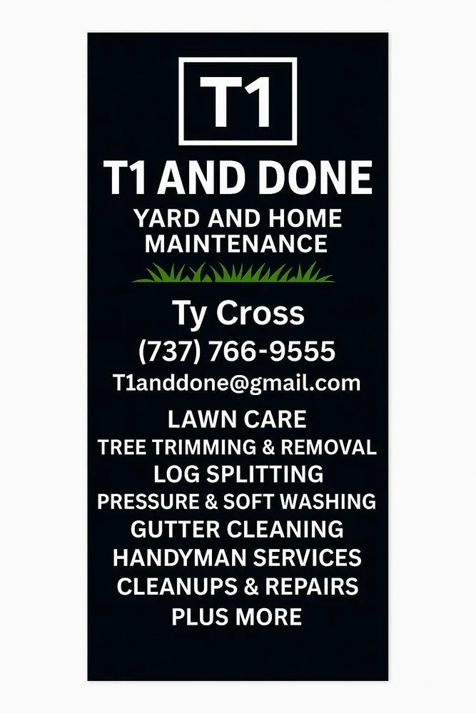 Affordable lawn care service experts serving Austin, TX - T1 and Done