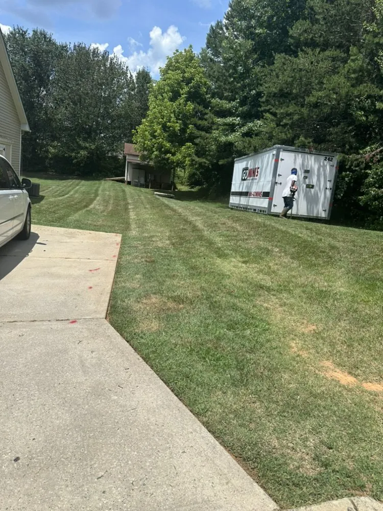 Custom outdoor landscaping in Kernersville, NC by Ta-Da landscaping