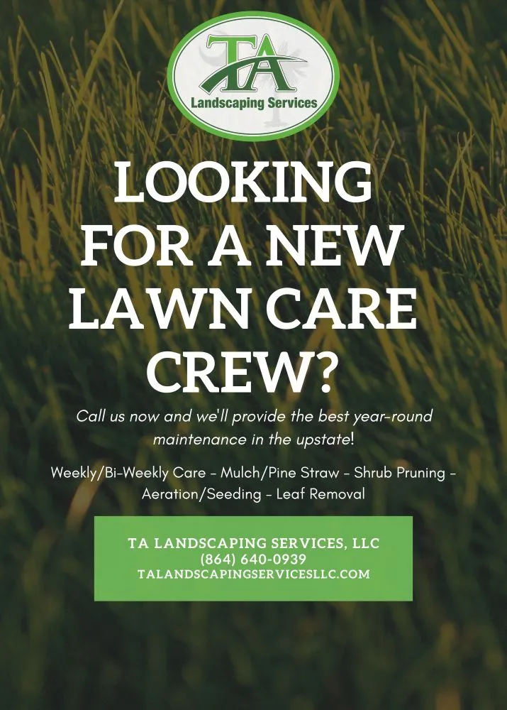 Affordable landscape design in Greenville, SC by TA Landscaping Services