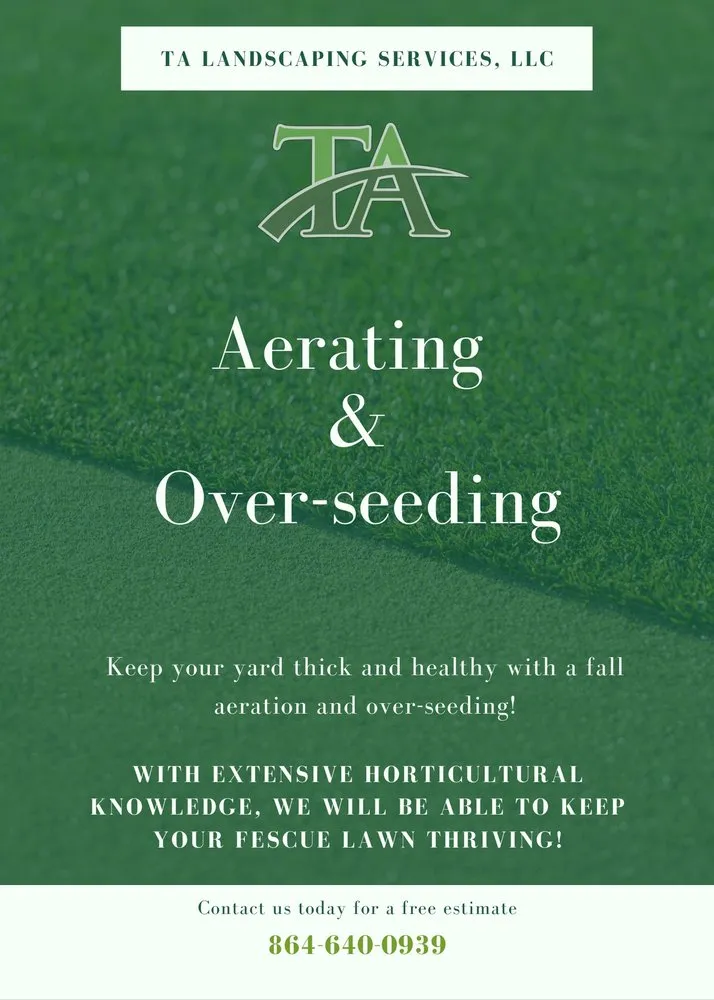 Custom lawn mowing service in Greenville, SC by TA Landscaping Services