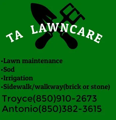TA Lawncare Logo