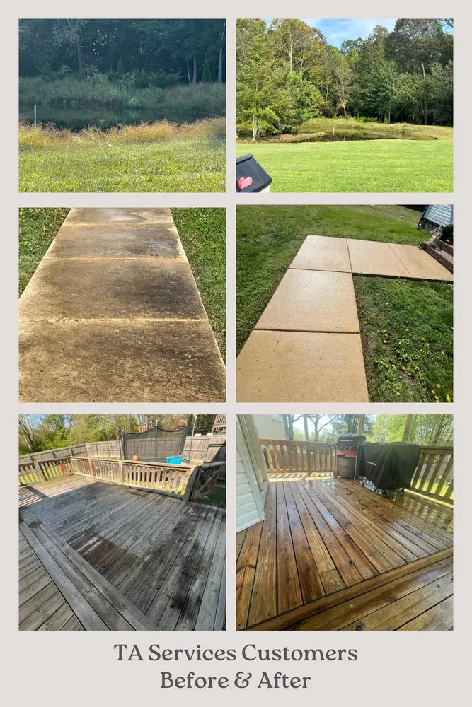 Expert lawn mowing service in Camden, TN - TA Services