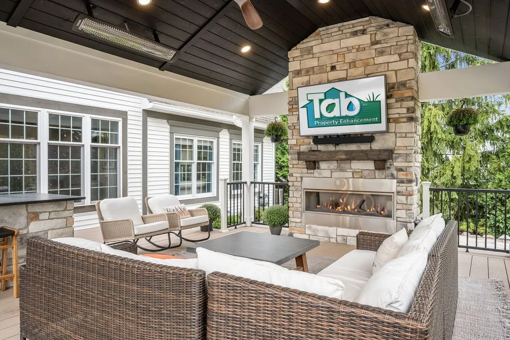 Top-rated garden landscaping in Medina, OH by Tab Property Enhancement