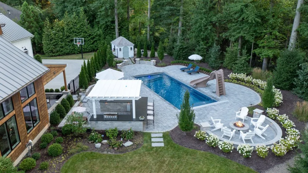 Custom garden landscaping for homes across Medina, OH - Tab Property Enhancement