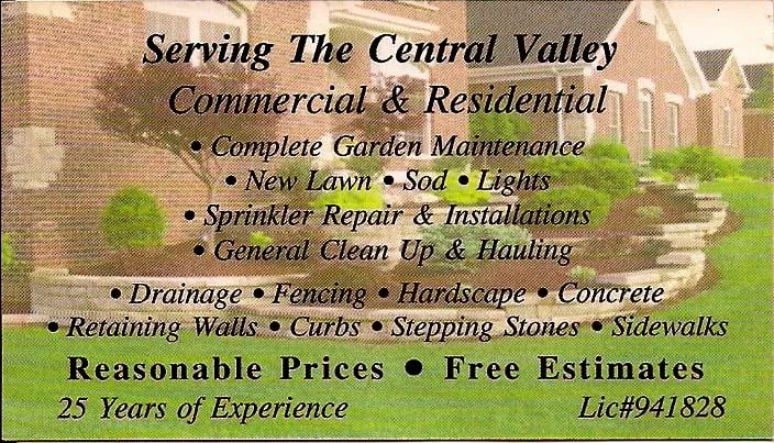 Professional garden landscaping in Ripon, CA - Tabasco CL Landscaping