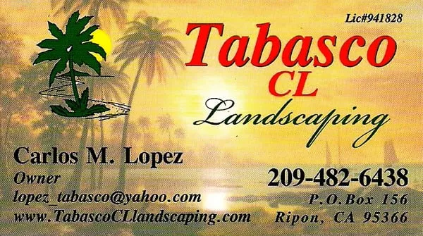 Tabasco CL Landscaping