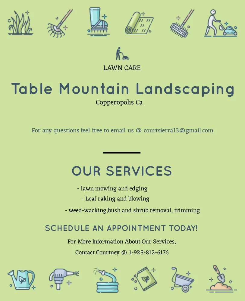 Trusted landscape installation with custom design across Copperopolis, CA - Table Mountain Maintenance