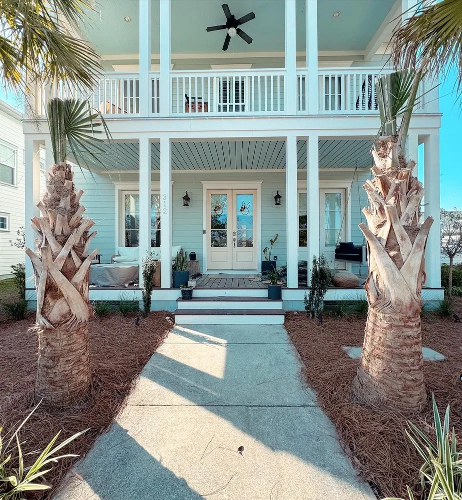 Expert garden landscaping for residential properties in Summerville, SC by TAC-4 Outdoor Solutions