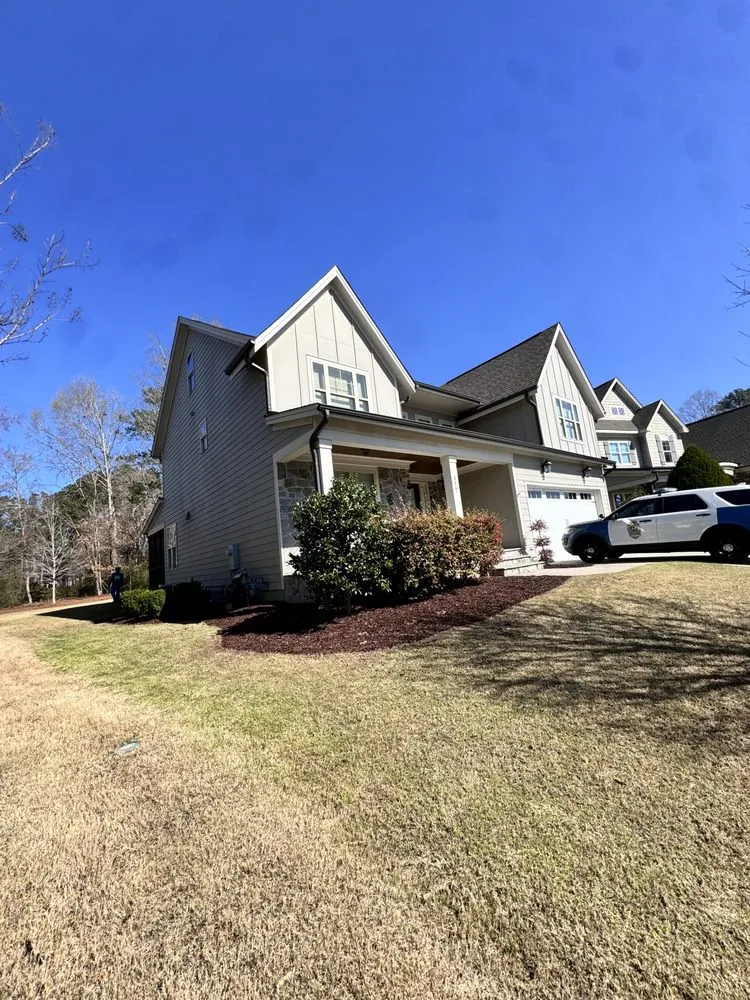 Local landscape installation in Clayton, NC by Tac Lawn & Landscapes