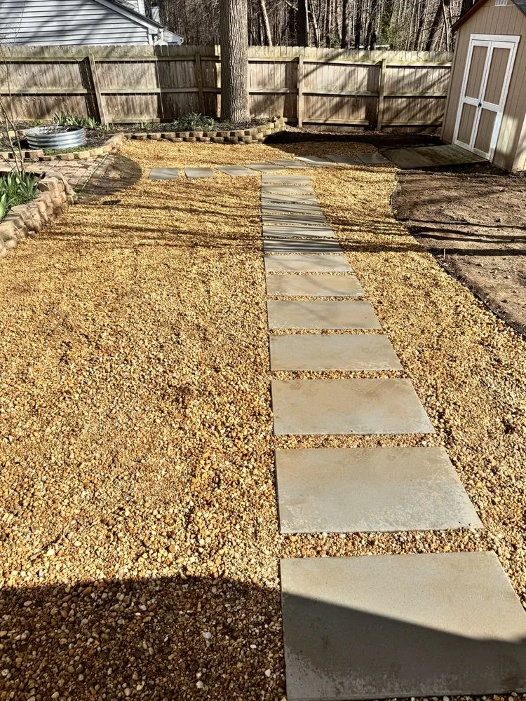 Affordable outdoor landscaping for beautiful yards in Clayton, NC by Tac Lawn & Landscapes