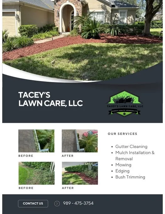 Top-rated landscaping services in Clermont, FL by Tacey's Lawn Care