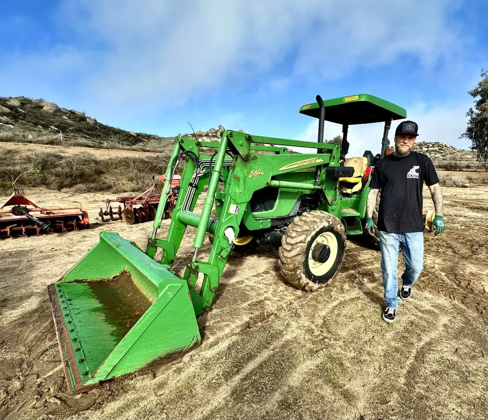 Professional residential landscaping near you in Murrieta, CA by Tackett Tractor Services