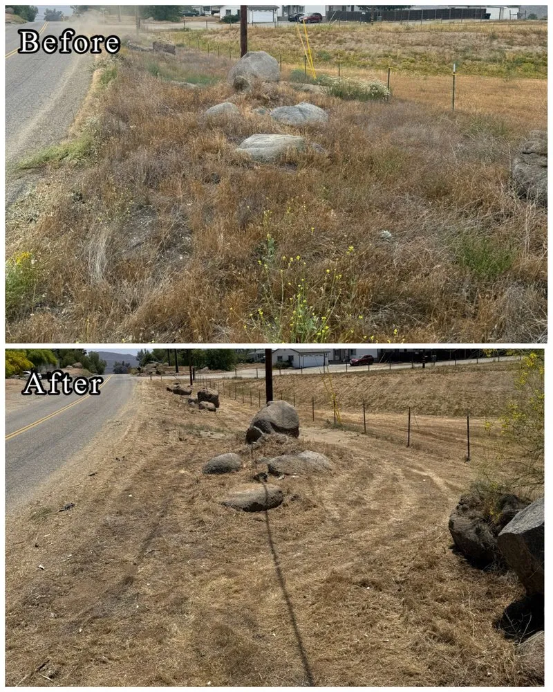Local landscape installation in Murrieta, CA by Tackett Tractor Services