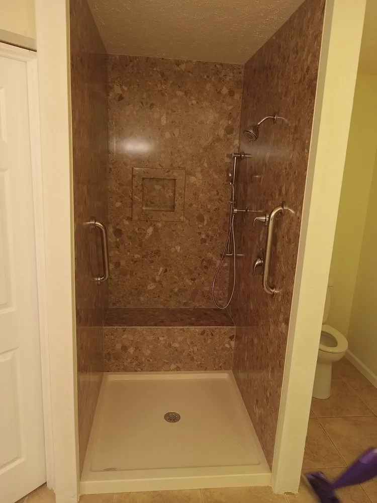 Local landscape installation in Springfield, IL by Tacketts Remodeling and Landscaping