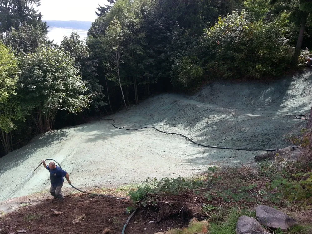 Custom residential landscaping in Tacoma, WA by Tacoma Hydroseeding