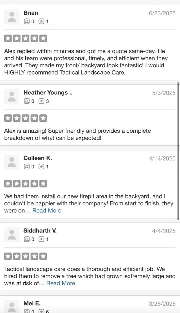 Local outdoor landscaping for outdoor upgrades in Virginia Beach, VA by Tactical Landscape Care