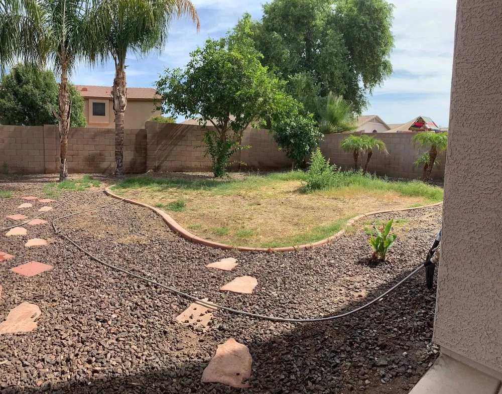 Local landscape installation in Queen Creek, AZ - Tactical Lanscape Management