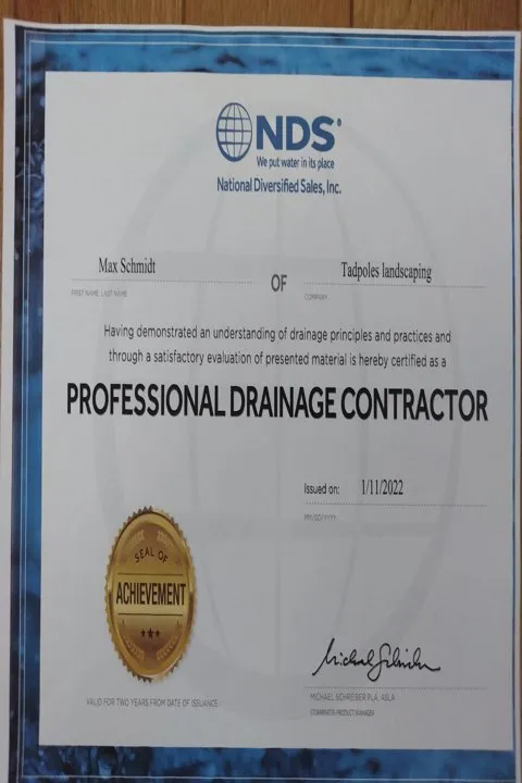 Local outdoor landscaping in Beecher, IL by Tadpole's Aquascapes & Landscaping