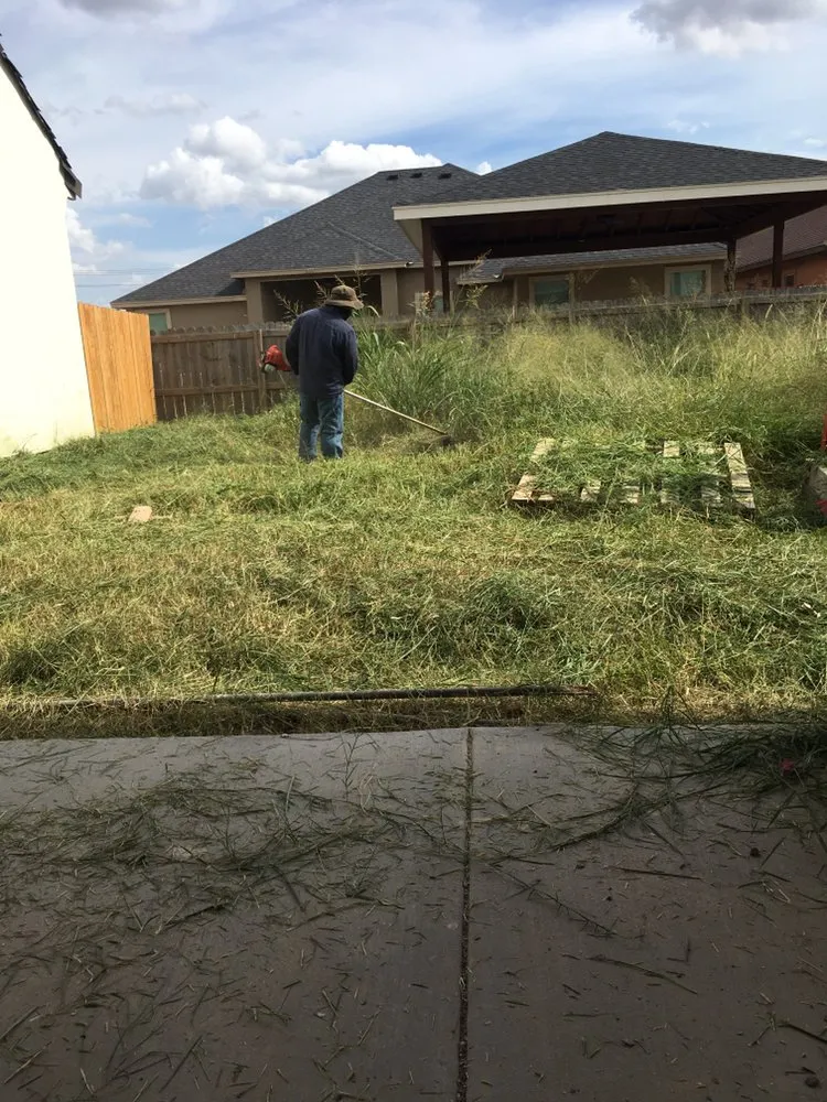 Custom landscape installation for beautiful yards in Pharr, TX by Tahoe Lawn Service
