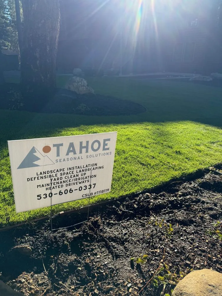 Trusted landscape design in Homewood, CA by Tahoe Seasonal Solutions