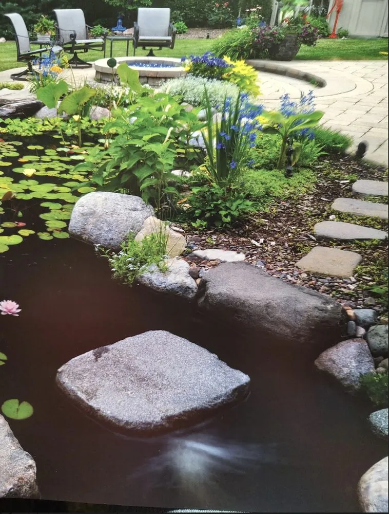 Affordable landscape installation for residential properties in Amherst, OH by Tai no Water Features