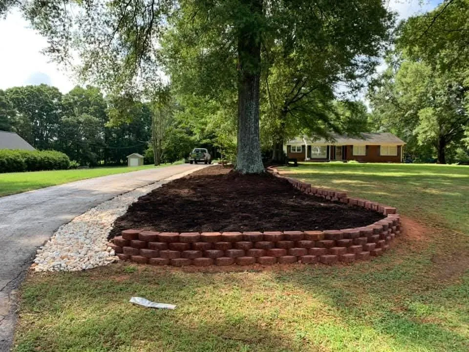 Custom landscape installation for homes in King, NC by Tailor Enterprise Lawn Care