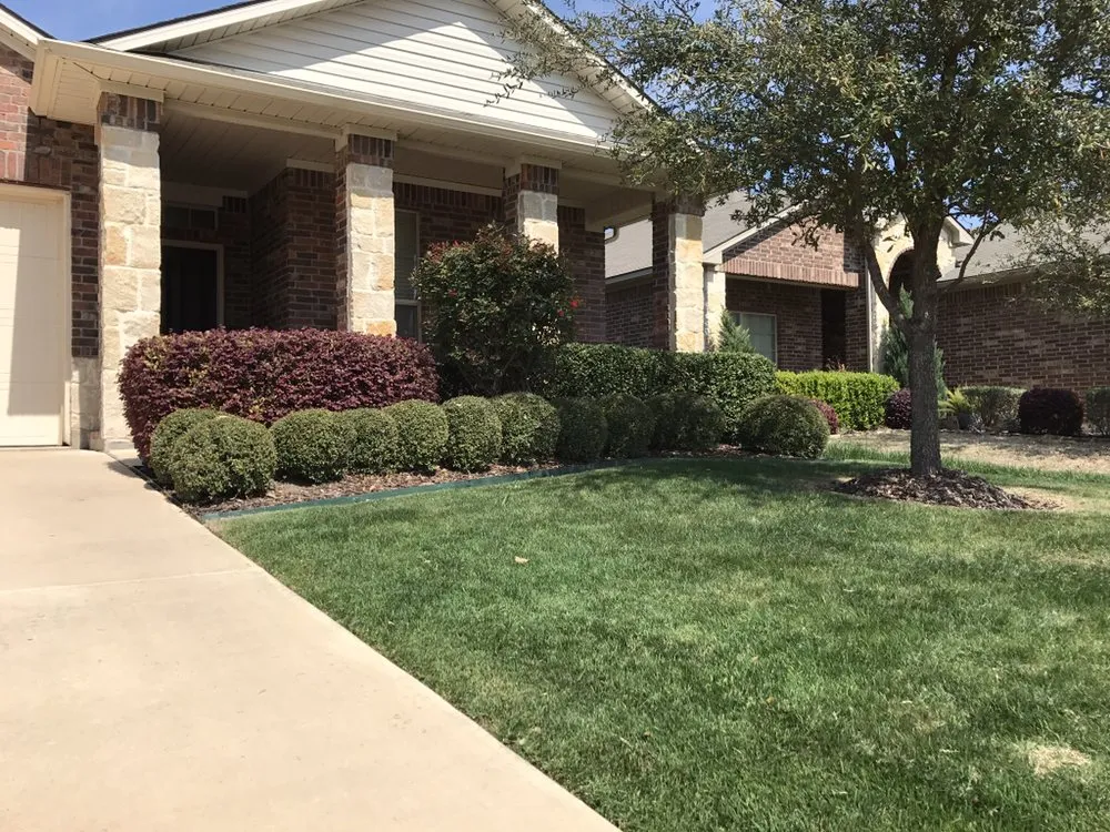 Expert landscape design for residential properties in Haslet, TX by Tailored Lawn & Maintenance