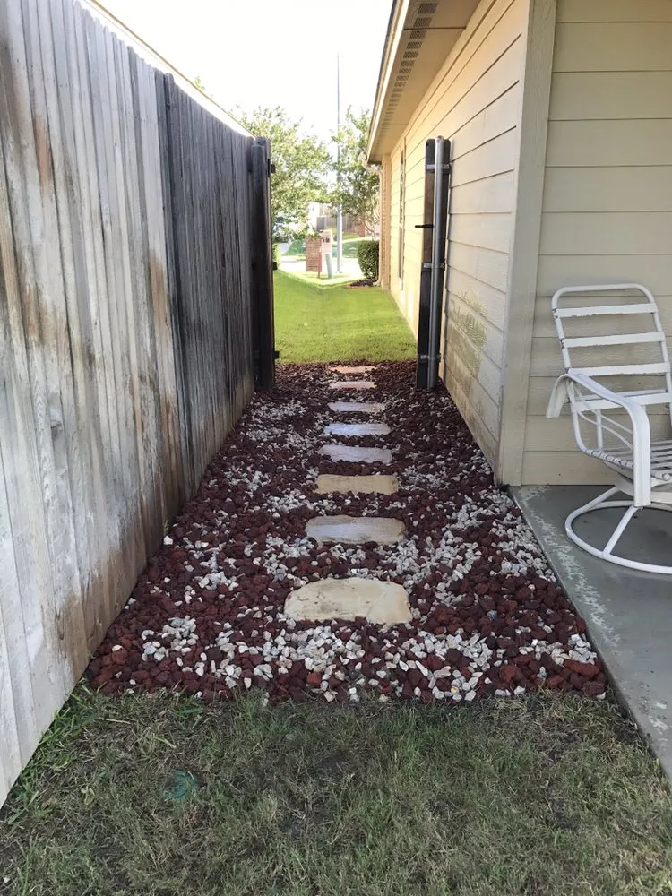 Expert outdoor landscaping in Haslet, TX by Tailored Lawn & Maintenance