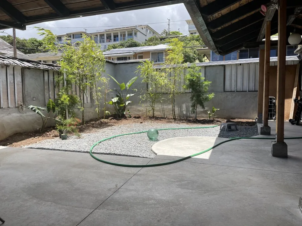 Expert yard cleanup service near you in Mililani, HI by Takai Masonry Contractor