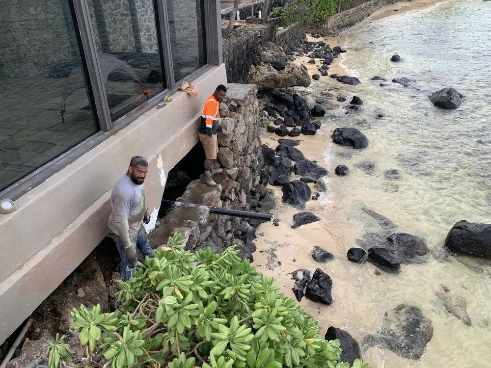 Custom residential landscaping for residential properties across Mililani, HI - Takai Masonry Contractor